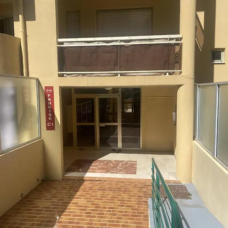 F1 Nice Ouest, Terrasse Vue Mer, Wifi Exterior photo