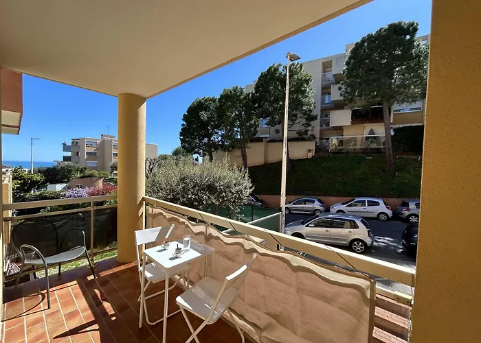 F1 Nice Ouest, Terrasse Vue Mer, Wifi
